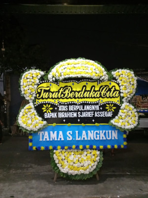 Papan Bunga Duka di Padang Lawas